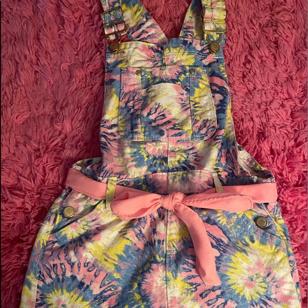 Overall Denim Dress